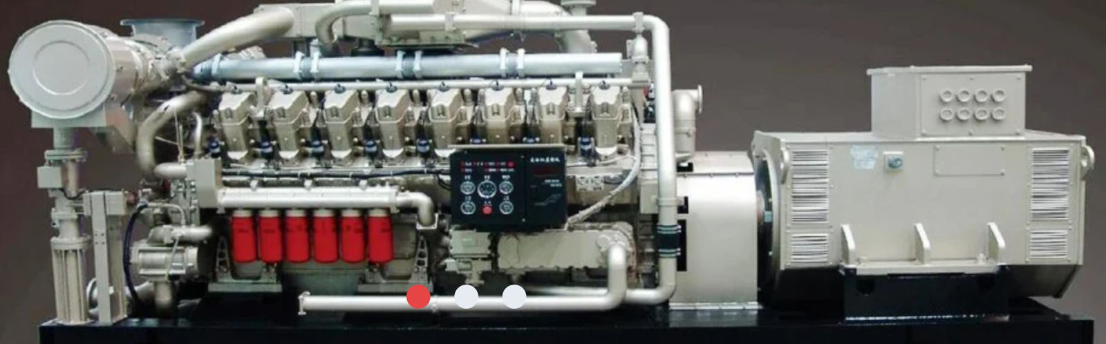 Groupe électrogène de gaz naturel