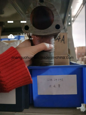 Parties de moteur Shengdong Jichai Components non standard Assemblage de refroidisseur d'huile Certifié CE