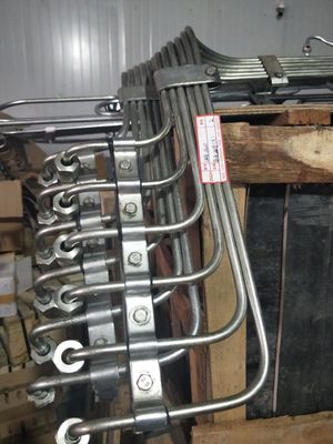Installation fixe 601614.40.20 Sous-ensemble de tuyaux d'huile H16V190 Pièces de moteur diesel Jichai
