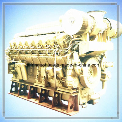 Moteur diesel à quatre temps refroidi à l'eau Jichai Chidong H16V190zl pour Jinan Jichai