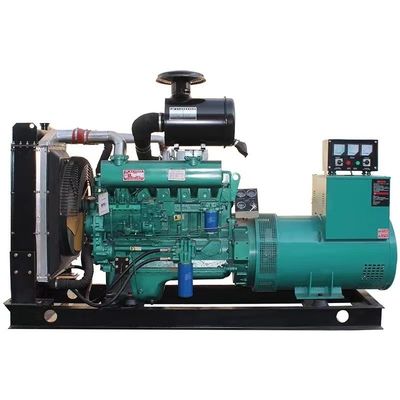 Générateur diesel silencieux de 75 kW, méthode d'installation fixe avec sortie en trois phases CA