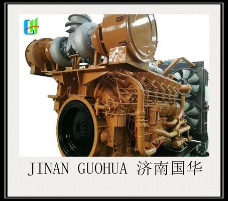 Formulaire d'arrangement du cylindre V 882kw 1000HP Jichai Chidong Z12V190b Moteur diesel marin