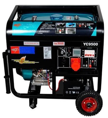 Générateur de gaz naturel de 6 kW, fourni avec un générateur portable refroidi à l'eau à 4 cylindres