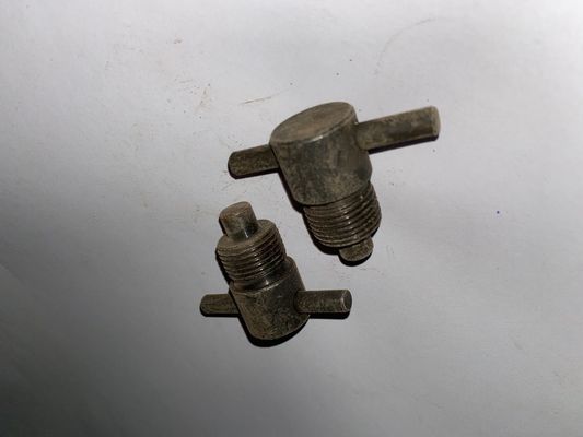 Componente standard, vis de fuite en fer pour le générateur de Jichai, moteur Chidong 12V. 10.10