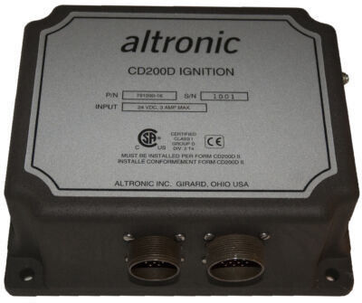 Contrôleur d'allumage Altronic CD200d certifié CE pour moteur numéro de pièce 791 090-12