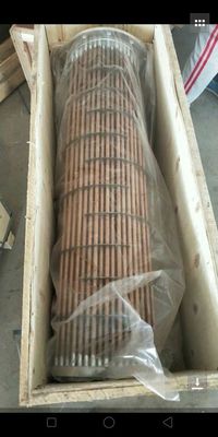 12vb 21.00 Pièces de moteur Jichai Assemblage de refroidisseur d'huile Alliage d'aluminium certifié ISO 9001