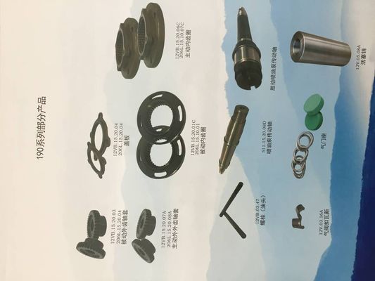 Pièces de générateur de gaz naturel standard H16V190zdt-2 de 1000 kW avec type de sortie en courant continu