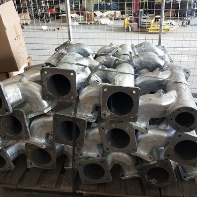 Installation fixe 235.09.50X Manifold d'échappement pour générateur de gaz 12V190 Unités communes