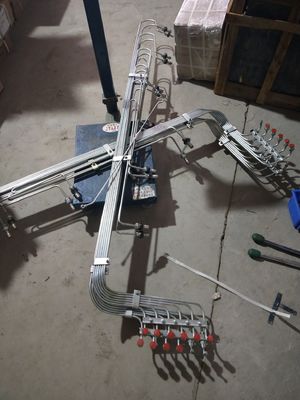 Installation fixe 601614.40.20 Sous-ensemble de tuyaux d'huile H16V190 Pièces de moteur diesel Jichai