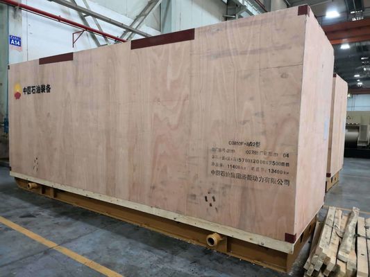 Installation fixe de 810 kW 1300 tours/min couplée à un moteur de forage à couple hydraulique