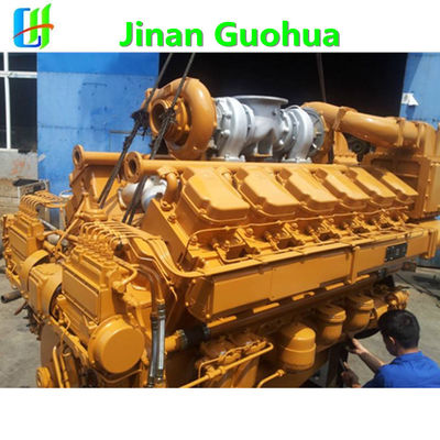 12V190 demande personnalisée Jinan G12V190pzl moteur utilisé dans le champ pétrolier 1300r/Min 810kw