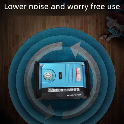 Générateur d'essence domestique à double cylindre de 5-10 kW avec fiabilité de démarrage électrique