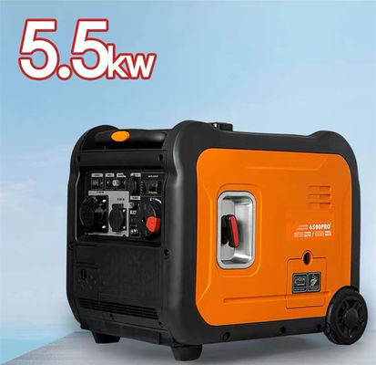 SE6500pro Générateur d'essence domestique silencieux standard 220V avec fonctionnement silencieux