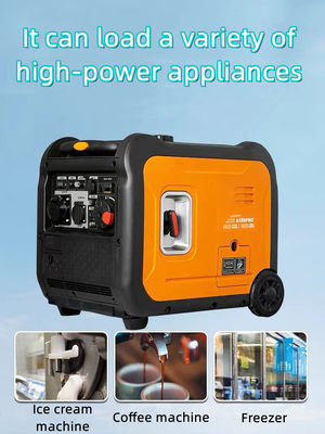 SE6500pro Générateur d'essence domestique silencieux standard 220V avec fonctionnement silencieux