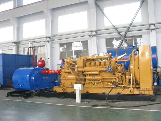 800 pompe à boue équipée d'un moteur Jinan G12V190pzl-3 de 12 cylindres pour le forage dans les champs pétrolifères
