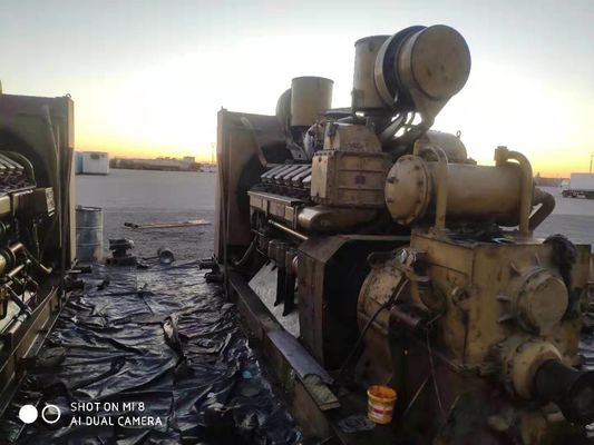G12V190pzl Moteur de forage à 12 cylindres refroidi à l'eau utilisé dans un champ pétrolier en Arabie saoudite
