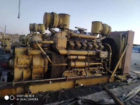 G12V190pzl Moteur de forage à 12 cylindres refroidi à l'eau utilisé dans un champ pétrolier en Arabie saoudite