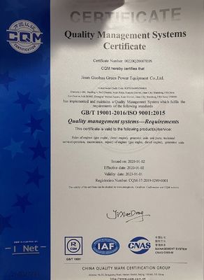 Moteur diesel à 4 temps de 600 kW avec certification ISO9001 et compétitif