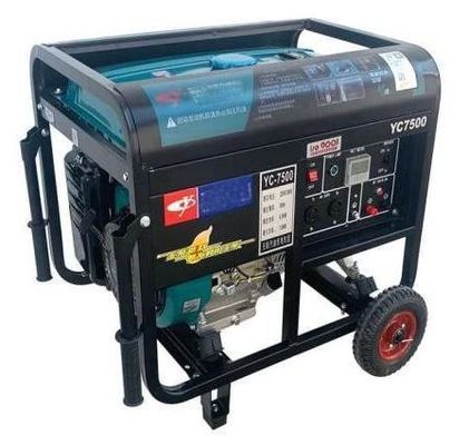 Générateur d'essence et de diesel de 3 à 10 kW avec type de sortie à phase unique en courant alternatif