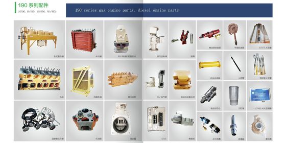 Moteur diesel à injection directe à refroidissement par eau en ligne à 8 cylindres