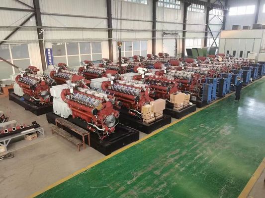 V cylindrée dispositif carburant diesel Jinan Jichai générateur refroidi à l'eau à un prix compétitif