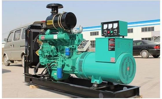 Générateur diesel silencieux de 75 kW, méthode d'installation fixe avec sortie en trois phases CA