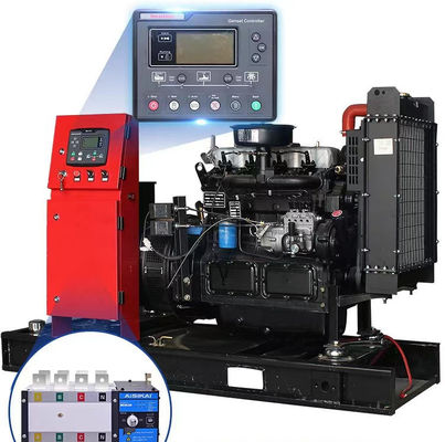 Générateur diesel silencieux de 75 kW, méthode d'installation fixe avec sortie en trois phases CA