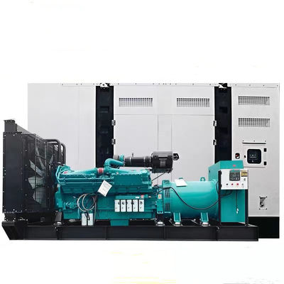 Générateur diesel silencieux de 30 à 1500 kW four-stroke pour les performances des équipages d'urgence