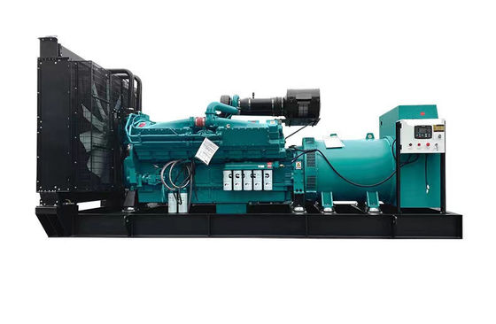 Générateur diesel silencieux de 30 à 1500 kW four-stroke pour les performances des équipages d'urgence