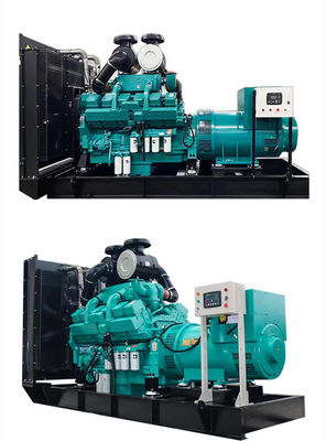 Générateur diesel silencieux de 30 à 1500 kW four-stroke pour les performances des équipages d'urgence