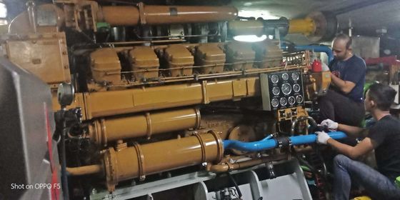 Bateau à aspiration de sable de 1000 ch Moteur Z12V190bc refroidi à l'eau avec cylindre de refroidissement