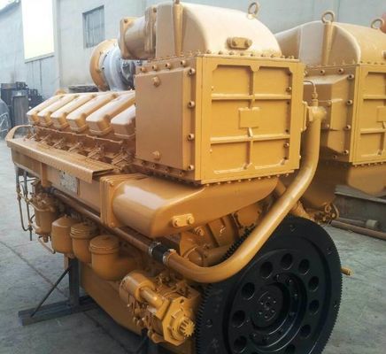 Moteur diesel Jichai Jinan B6190 G6190 200-300kw Moteur marin Mode d'allumage