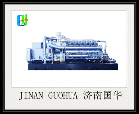 Générateur de gaz de biogaz de 500 kW avec pièces de moteur standard 500GF1-PT T12V190zl-2 Shengdong