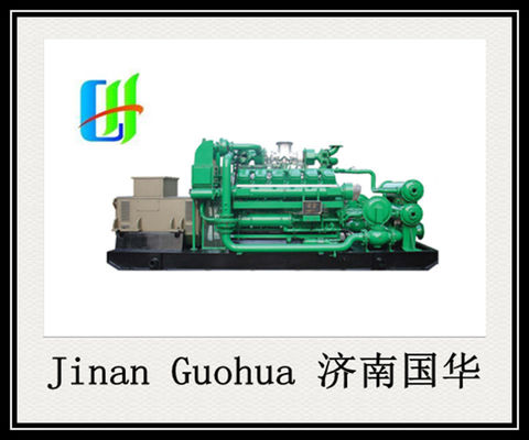 Générateur de gaz de biogaz de 500 kW avec pièces de moteur standard 500GF1-PT T12V190zl-2 Shengdong