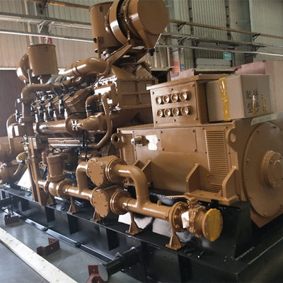 Ensemble de production de gaz 12V190 certifié ISO pour le système de production d'énergie des moteurs à gaz naturel