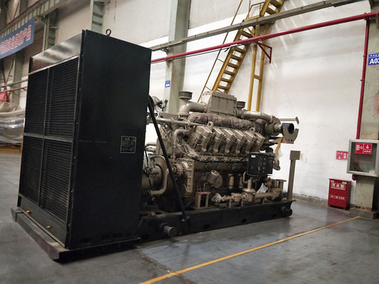 Type de sortie en courant continu 1000kw Jichai H16V190 Générateur de gaz naturel