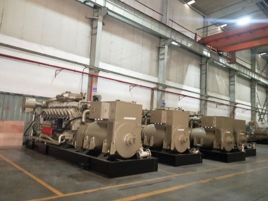16V190 Générateur de gaz naturel 1200kW 1000r/Min H16V190zlt-2 pour les besoins en puissance élevée