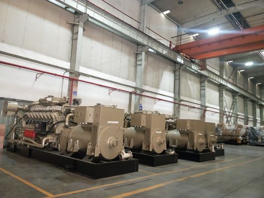16V190 Générateur de gaz naturel 1200kW 1000r/Min H16V190zlt-2 pour les besoins en puissance élevée