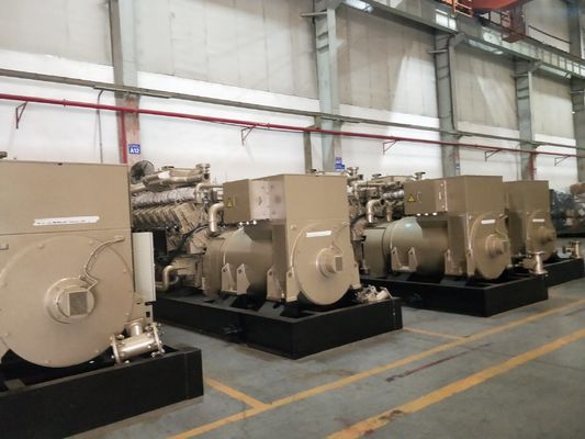1200kw 1000r/Min H16V190zlz-2 Générateur de biogaz Jichai pour la production d'électricité au biogaz