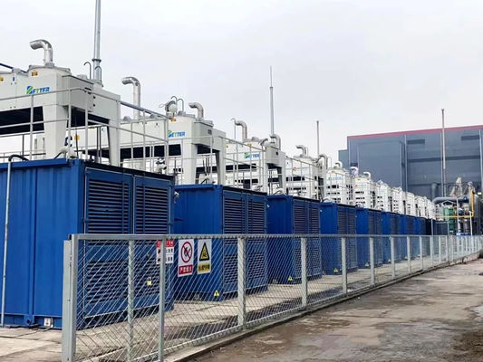 Petit matériau en acier 20 MW Générateur de gaz industriel pour une production durable