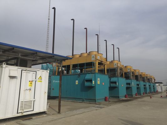 10Générateur de gaz naturel à tension nominale de 0,5 kW, équipé d'un groupe électrogène de 2000 kW destiné aux applications industrielles