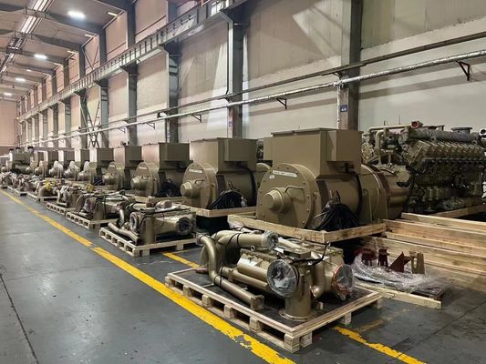 10Générateur de gaz naturel à tension nominale de 0,5 kW, équipé d'un groupe électrogène de 2000 kW destiné aux applications industrielles
