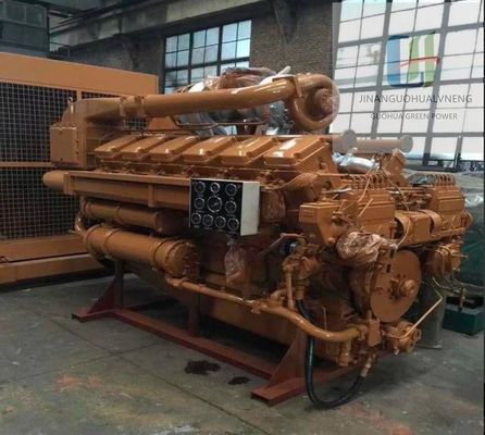 Batterie générateur diesel de 1000 kW moteur diesel de Jinan avec refroidissement à l'eau unités communes