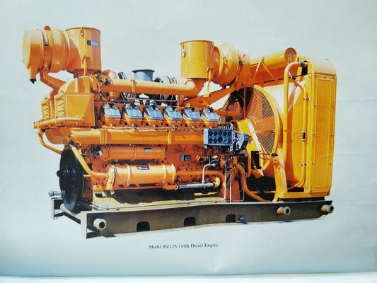 Générateur diesel Jichai de 500 kW pour la production d'électricité à usage terrestre ordinaire