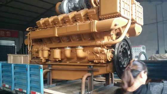 Générateur diesel de 500 kW avec moteur diesel Jinan 12V190 Ifc5456 et anneau à piston 100 kg