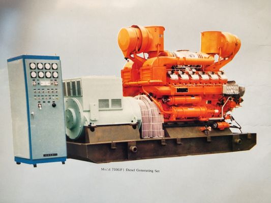 Moteur en aluminium modèle Z12V190bd2 Générateur modèle Ifc6502 500kw Générateur diesel 100kg
