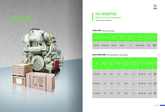 1000kw Bl12V190zld générateur diesel ensemble Jichai personnalisation pour vos besoins